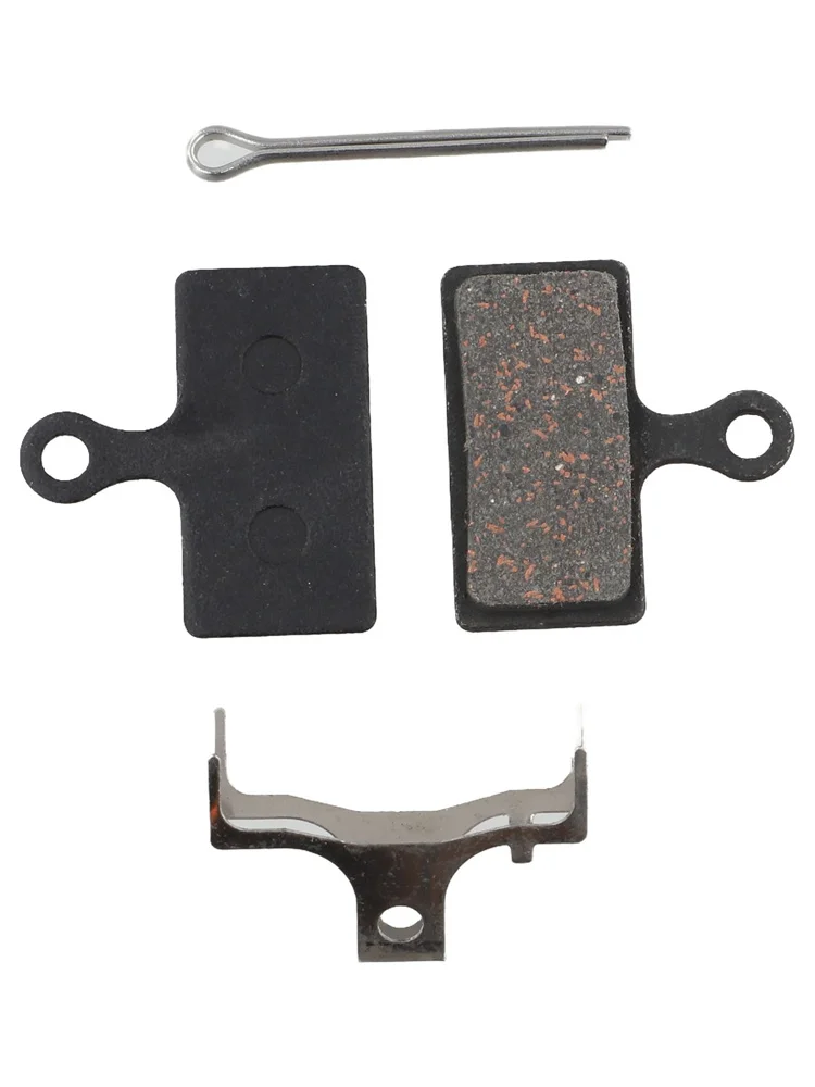 Black Back Plate Bike Disc Brake Anti Wear Brake Pads Mountain Bike Black Back Plate Including Pin And Spring Plate
