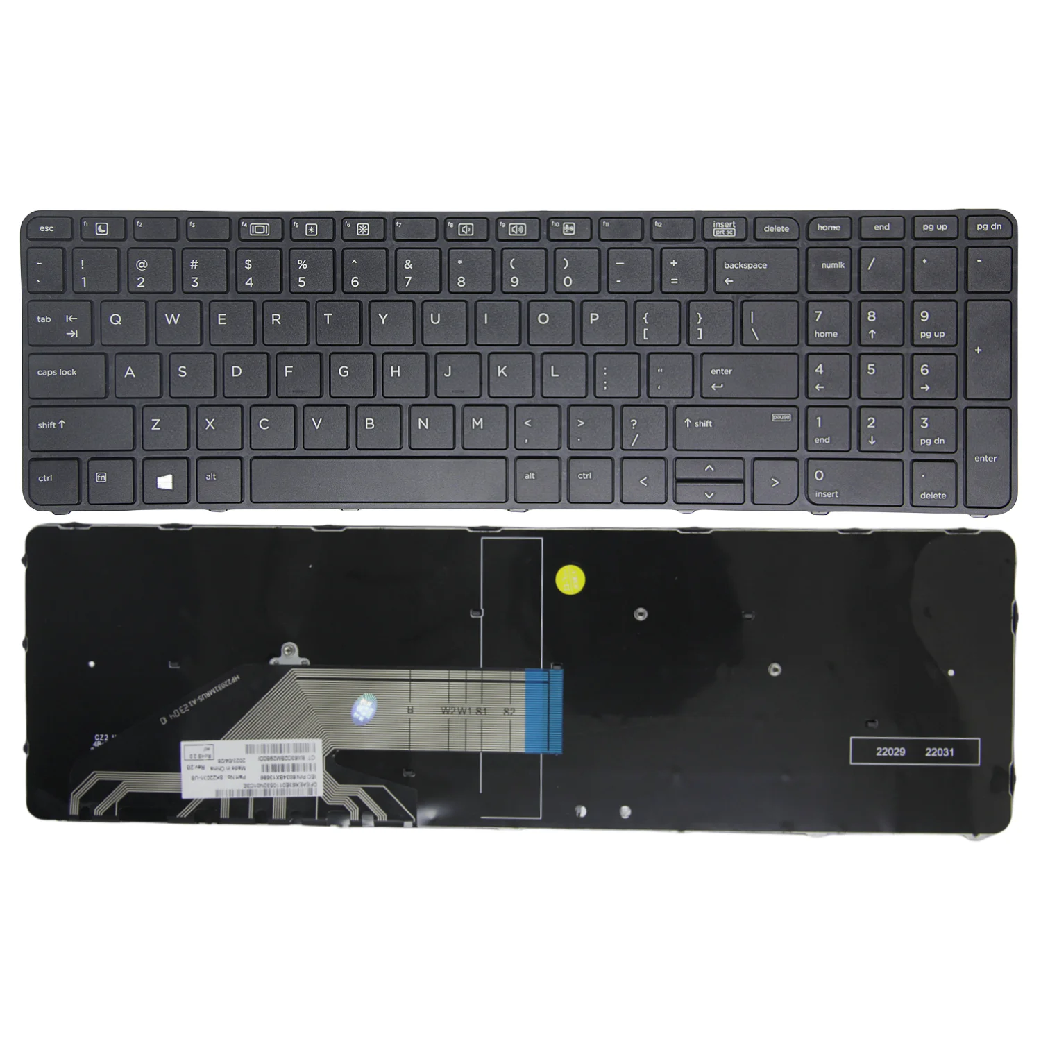 100%New US Original For HP PROBOOK 650 G2 655 G3 655 G2 655 G3 831023-001 841145-001 450 G3 G4 455 G3 G4 470 G3 Keyboard