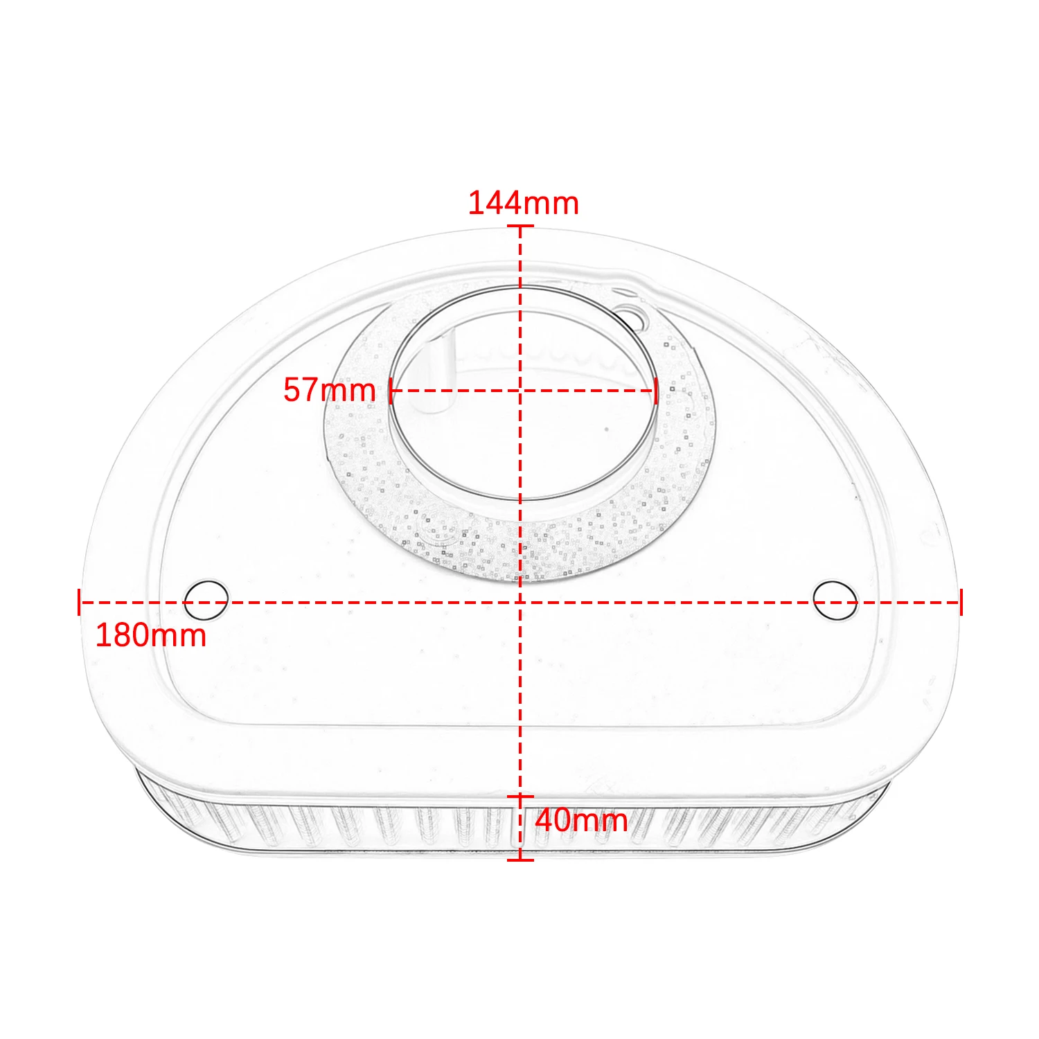 Air Filter Intake Cleaner accessories moto For Harley Dyna Convertible Electra  Classic FLHTC Softail Road Wide FXDWG HD-1396