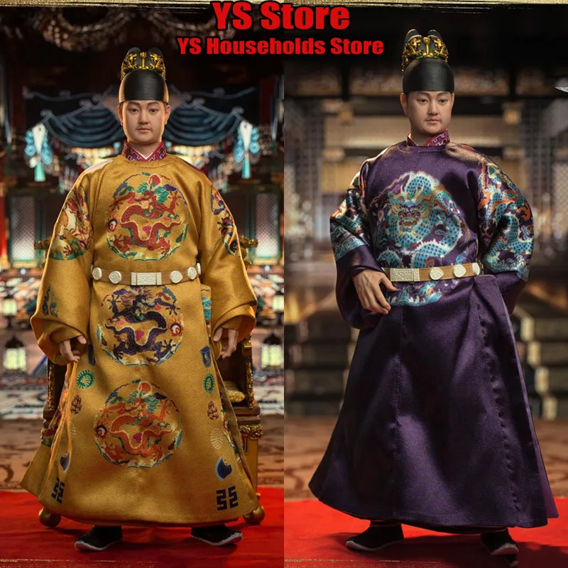 KLG-R025 1/6 Ming ShenZong Emperor Delicate Mini Uniforms 12