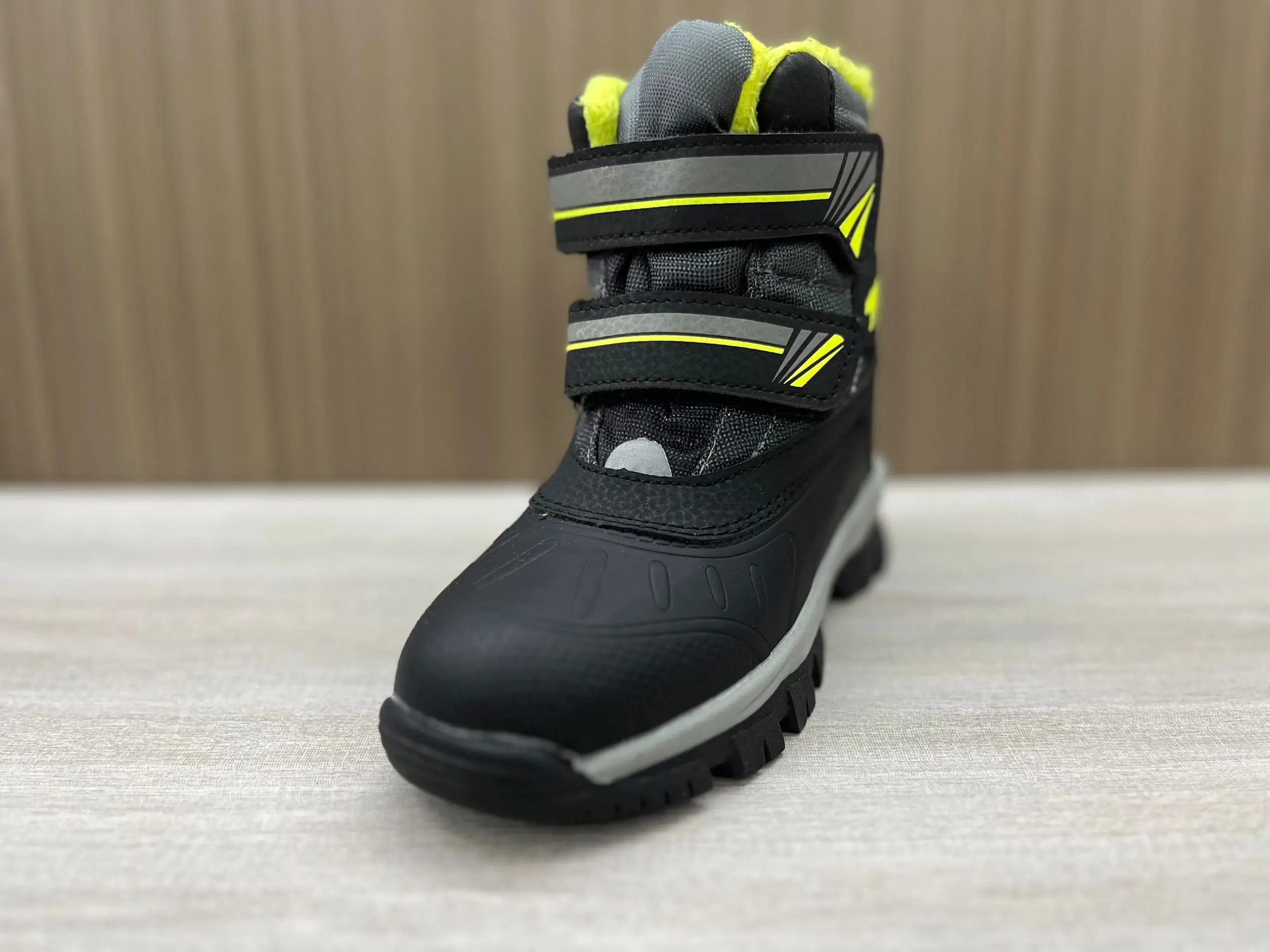 Top Quality Waterproof Children Snow Boots Fashion Boys Winter Shoes With Plush Non-Slip Thickening Keep Warm Size 25-30