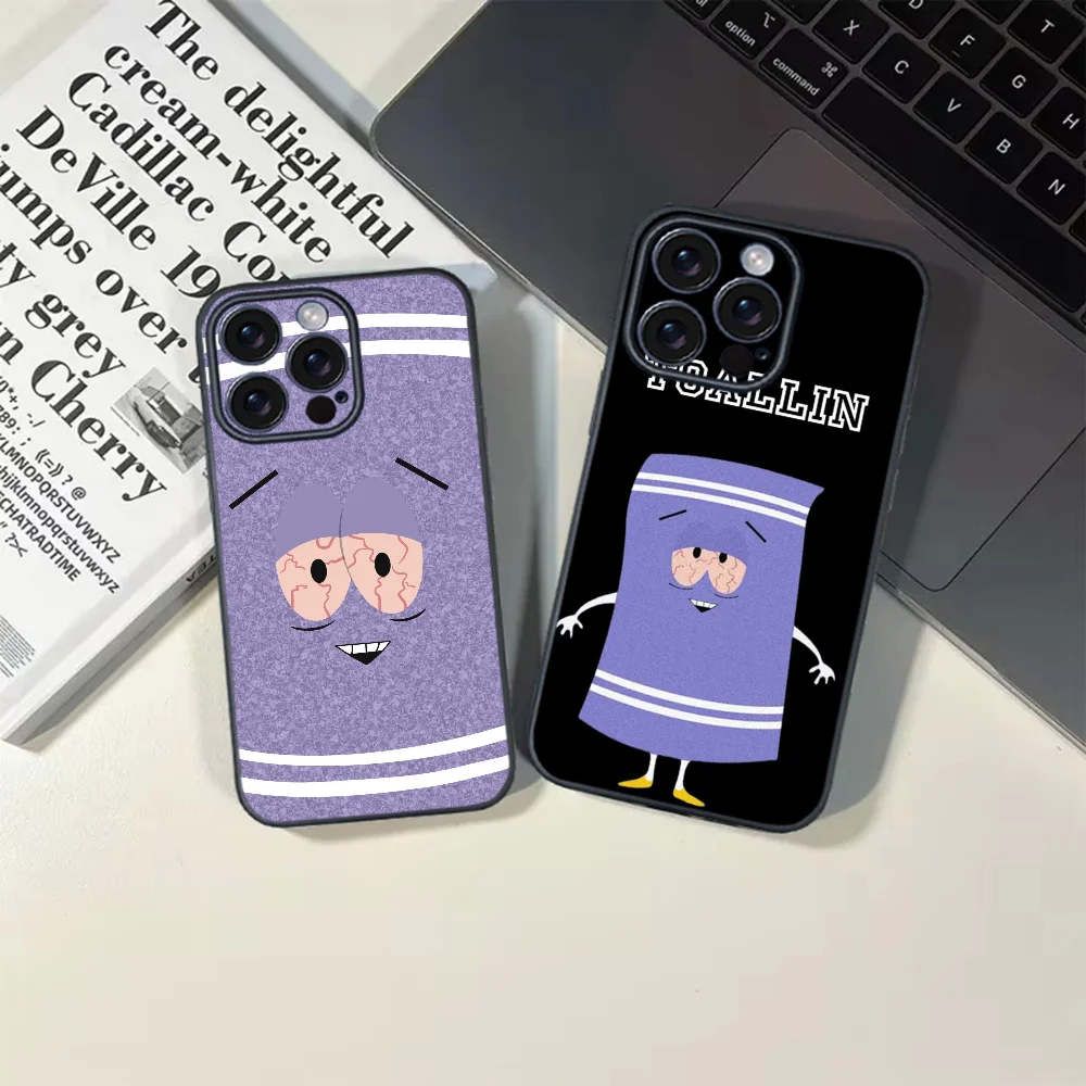 S-South-S-P-Park Towelie Phone Case For iPhone 16 15 14 13 12 11 PRO MAX PLUS Mini TPU Soft to Skin-friendly case