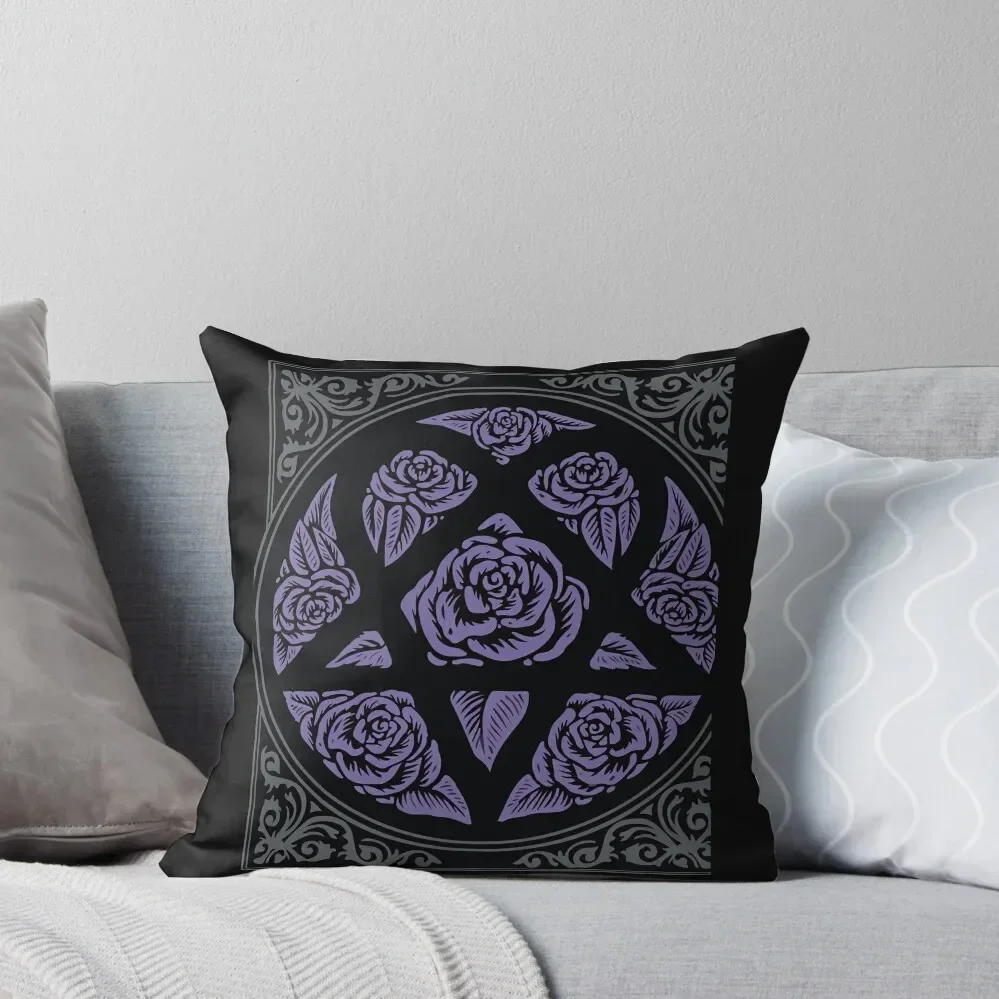 Heartagram T-Shirts Purple Stroke Him Band Poster Ville Valo Sticker Heartagram Goth Metal -Shirt Throw Pillow Plaid Sofa pillow