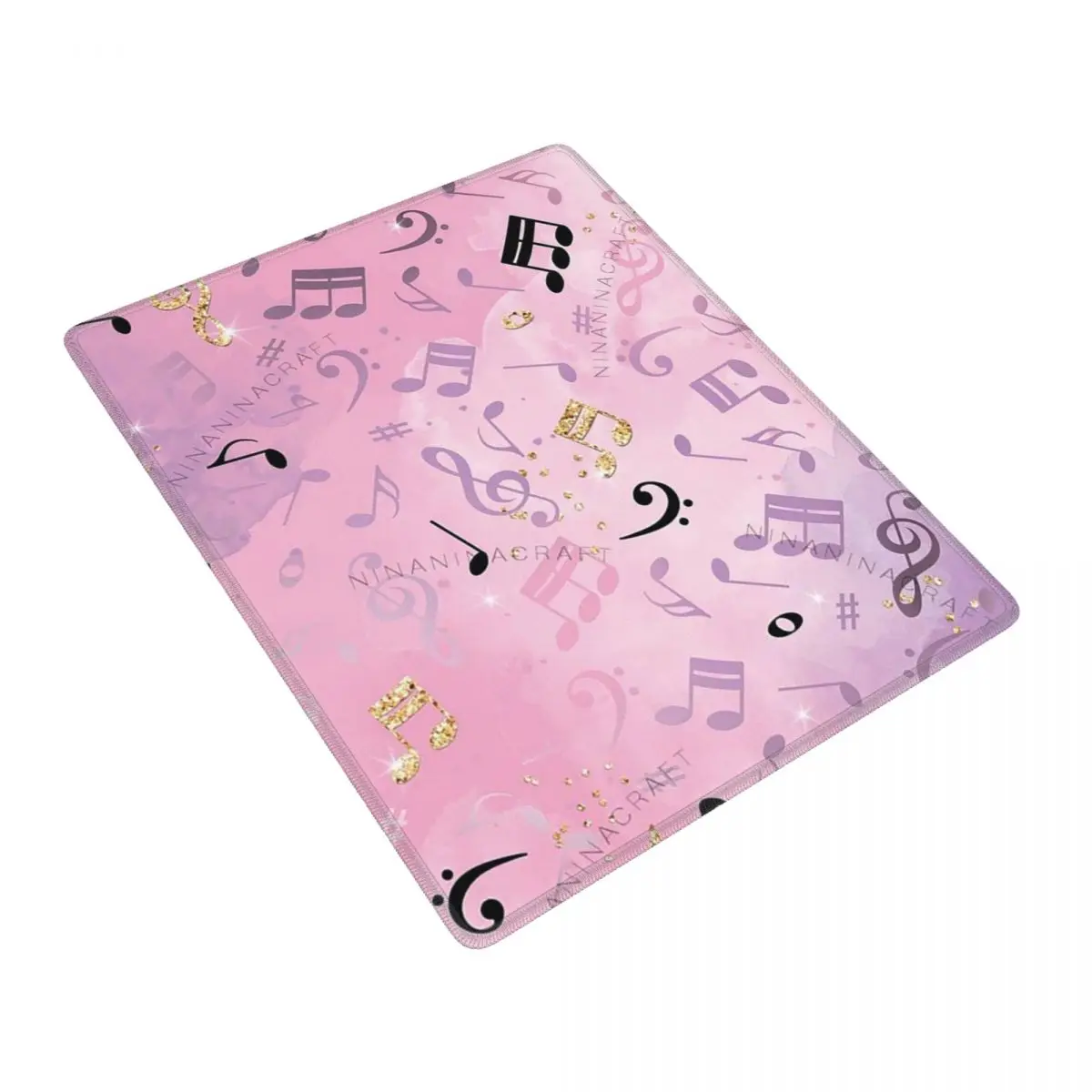 Music Notes Mouse Pad Gamer PC Laptop Mats Keyboard Computer Gaming Office Accessories Desk Mat