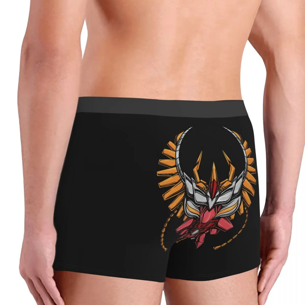 Phoenix Man\'s Boxer Briefs Underpants Saint Seiya Highly Breathable High Quality Sexy Shorts Gift Idea