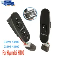 Para Hyundai H100 Bus Kasten 1996-2001 botón de interruptor de elevalunas eléctrico delantero izquierdo derecho accesorios de coche 93691-43600 93692-43600