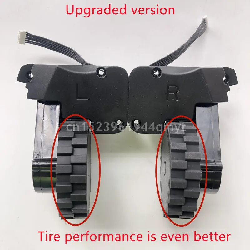 Robot Vacuum Cleaner Right Left Wheel for LIECTROUX C30B/XR500 Robotic vacuum cleaner Parts wheel Assembly Accessories