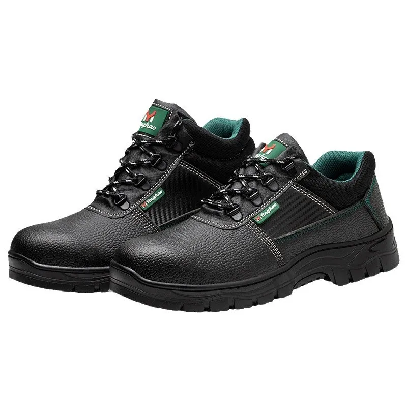 Labor protection shoes anti-smashing anti-piercing wear-resistant rubber protective shoes labor protection safety shoes M1147