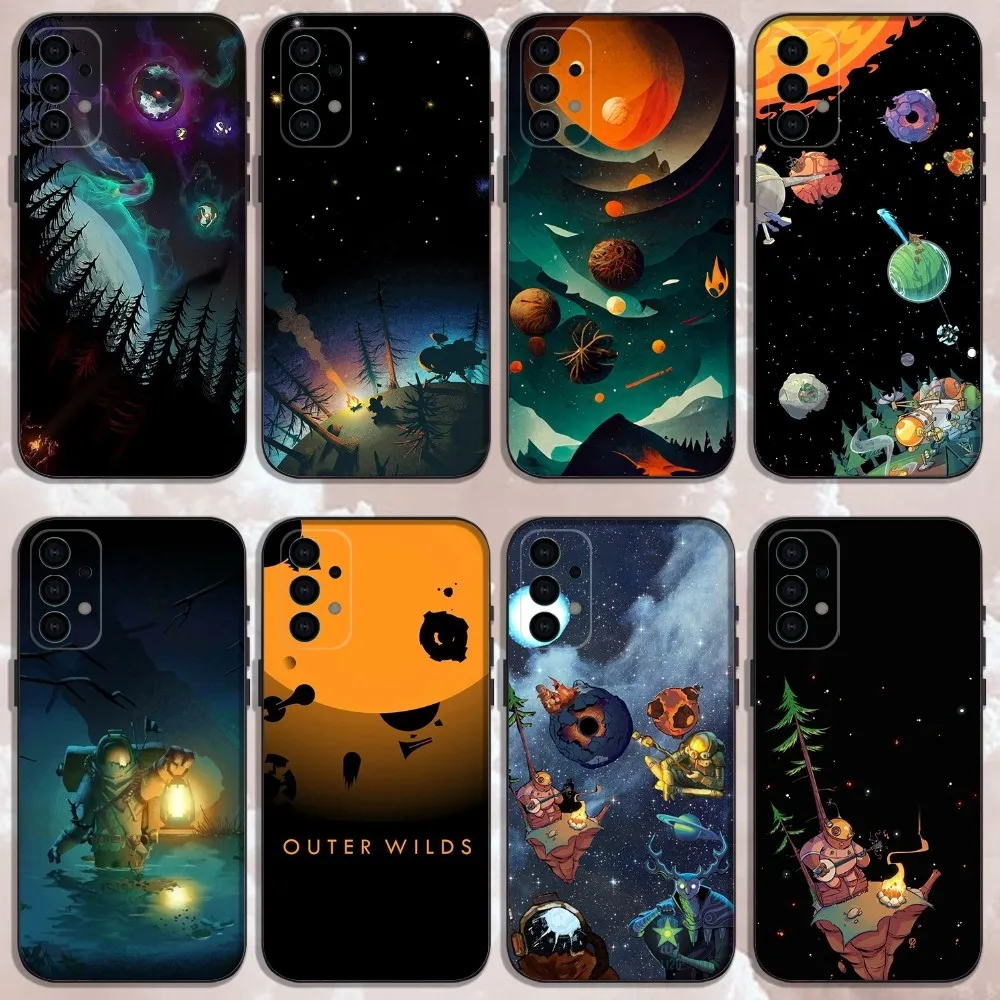

Outer Wilds Game Phone Case For Samsung Galaxy A13,A21s,A22,A31,A32,A52,A53,A71,A80,Soft Black Shell