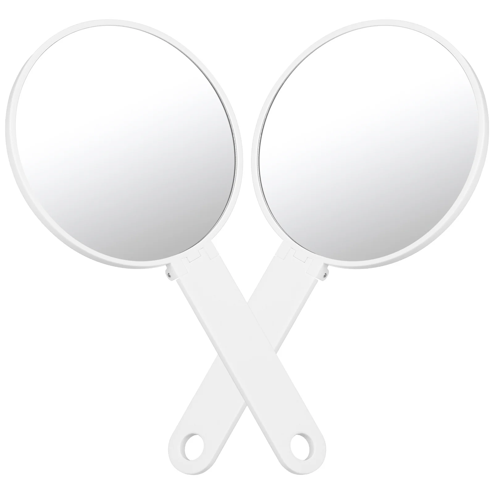 

Unbreakable Face Shape Compact Mirror Cute Handheld Makeup Vanity Mirrors Small Portable