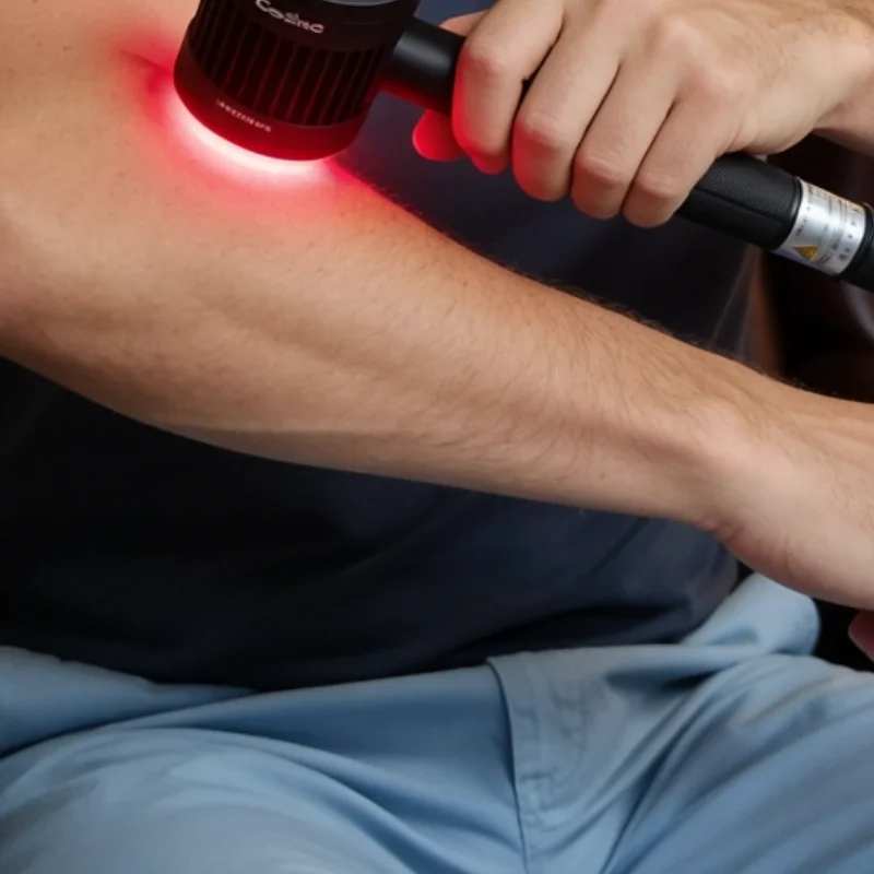 Hochleistungs-Doppelsonden-Physio-Lasergerät 650nm 808nm, Professionelle Therapie für Chronische Schmerzen, Arthrose, Gefrierter Schultergelenk