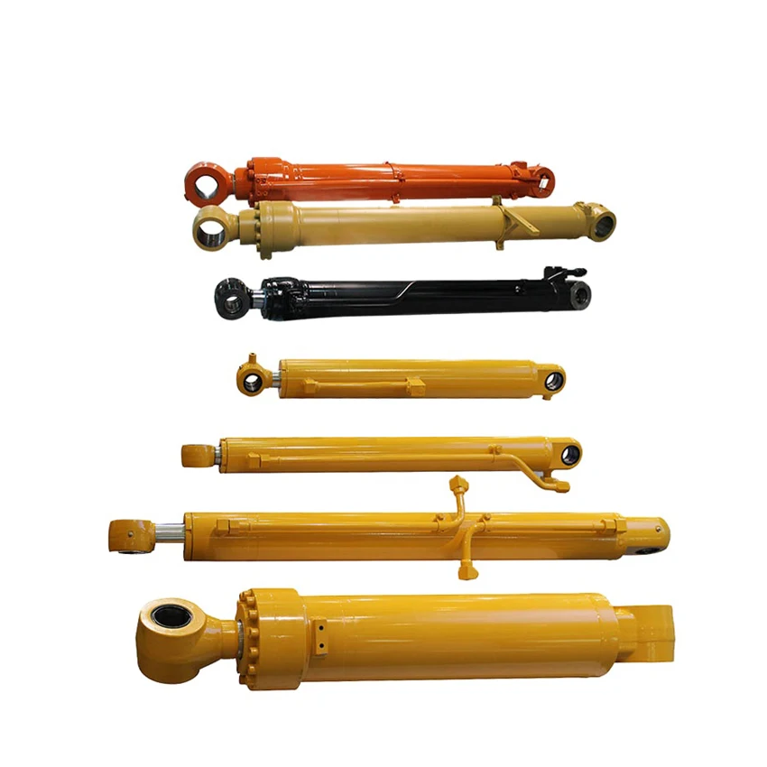 Aftermarket spare parts Universal Boom Bucket Hydraulic Cylinder for Famous Brand Excavator, replacement parts, in stock fast sh