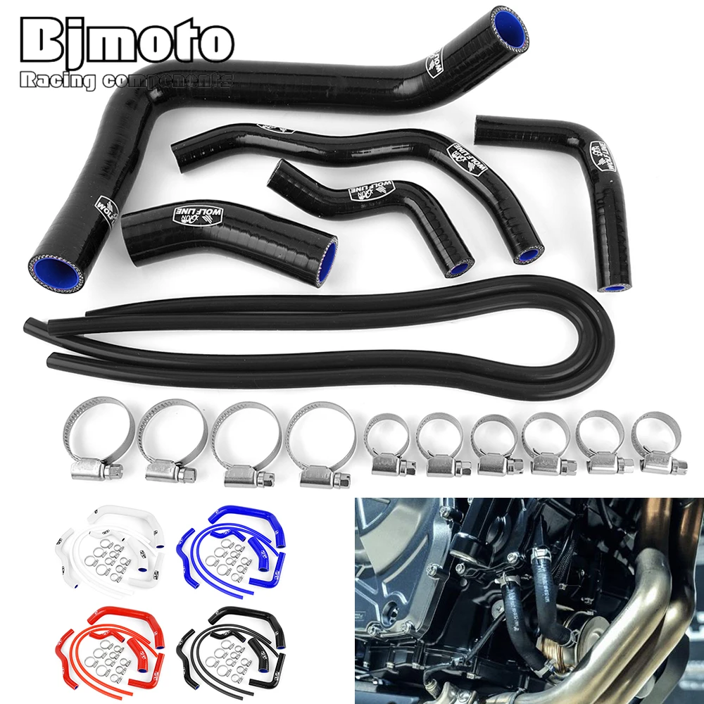 

GSX8S 2025 Silicone Radiator Coolant Hose kit Water-cooled Pipes Tube For Suzuki GSX-8S GSX 8S 2024 2023