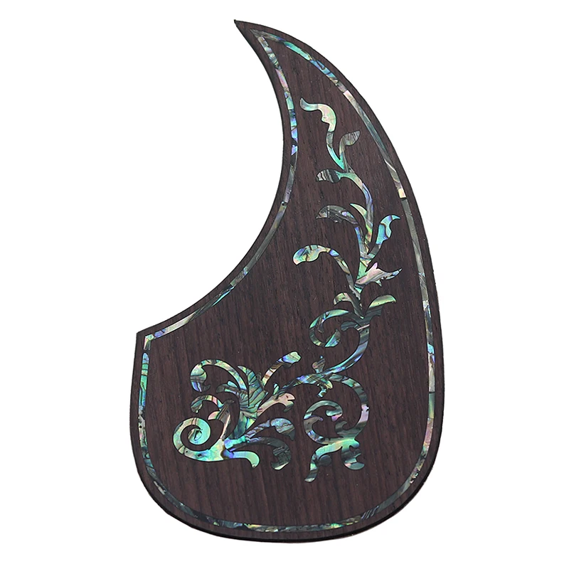 1PC Folk Acoustic Guitar Pickguard Top Quality Self-adhesive Pick Guard Sticker for Guitar Accessories HUATOOL