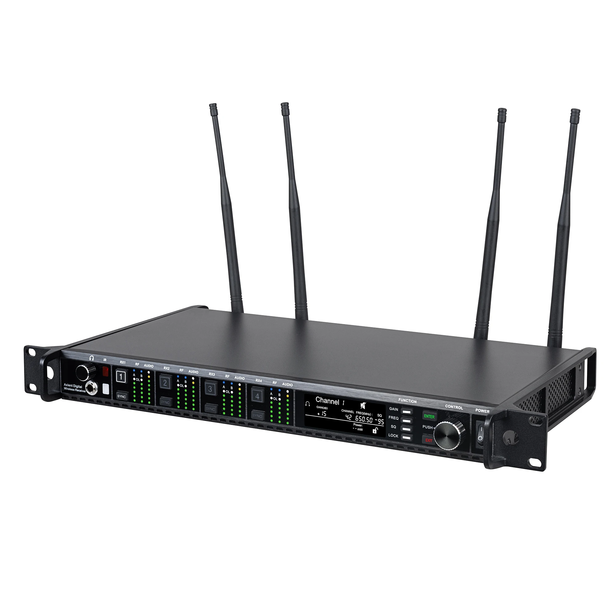 Leicozic 4-Channel Mic Full Set AD4Q KSM8 Dynamic Professional microphone Wireless Radio System 4-Channel Microfone For Stage