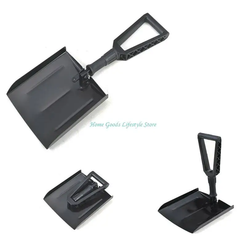 

E74E High Carbon Steel Folding Camping Shovel Trenching Tool Hiking Gardening