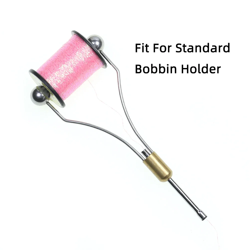 2er-/4er-Pack 50M Glitzer-Nymphen-Tinsel, glitzernder Metallfaden zum Fliegenbinden für Buzzer-Nymphen, Trocken-/Nassfliegen, Forellenangelköder – Detail 6