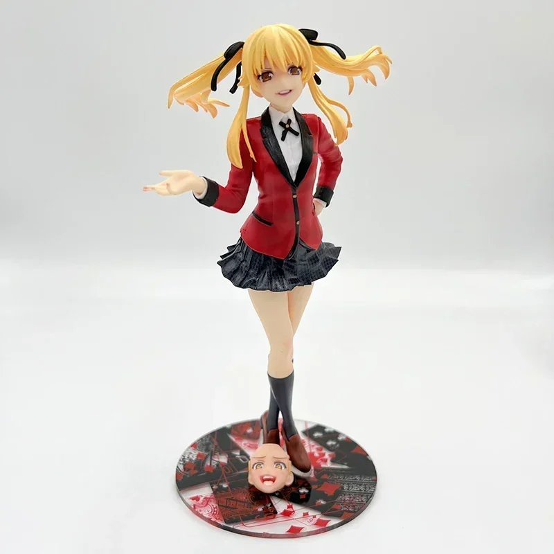 17cm Kakegurui xx Jabami Yumeko Anime Girl Figure POP UP PARADE Saotome Mary Action Figure Meari Saotome Figurine Model Doll Toy
