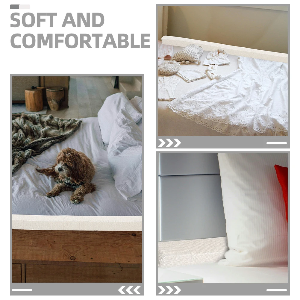 

Bed Gap Filler 20Cm Thick Sponge Strip for Mattress Wall Seam Single Bed Extender Support Home Bedroom Headboard Space Filler