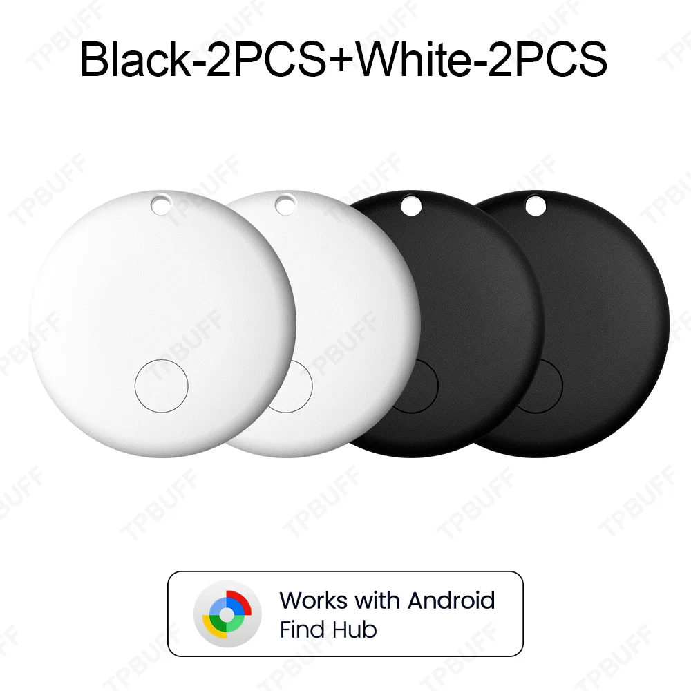 Google Find My GPS-tracker Android Smart Activity Trackers Draagbare apparaten Android Finder Tag Auto Voor sleutel Tas portemonnee - afbeelding 1