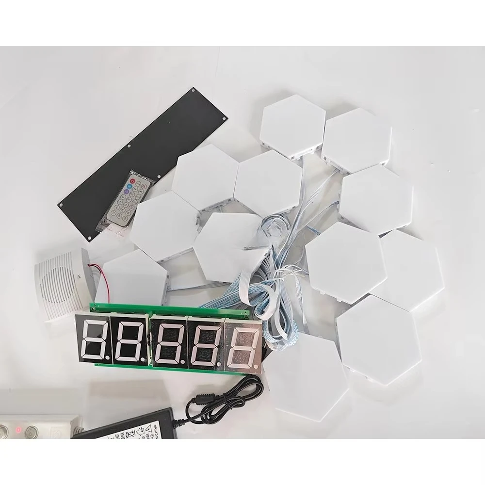 놀이공원 타이머 인터랙티브 보드 운동 반응 빠른 챌린지 LED 게임 반응 훈련 라이트