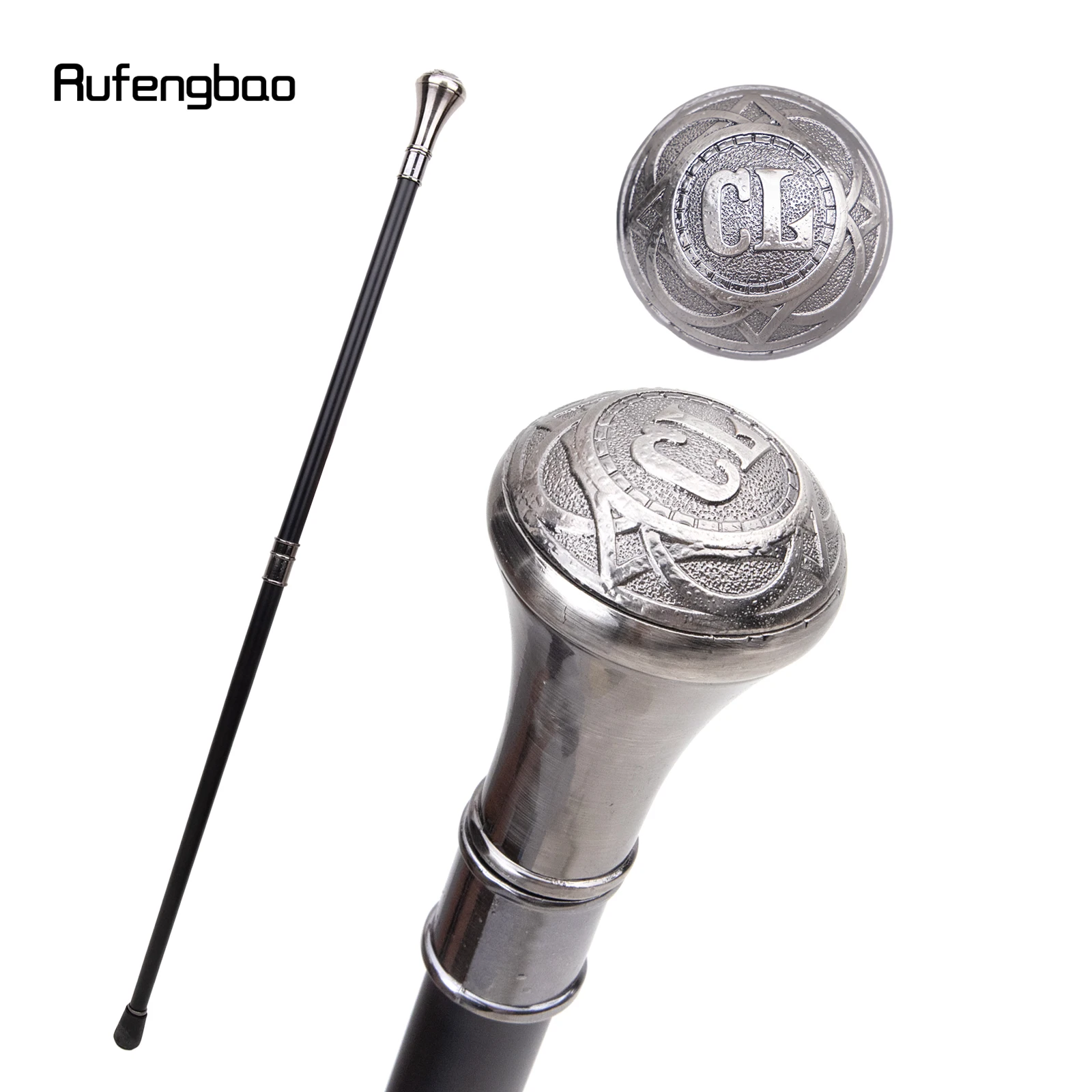 Freemasonry Freemasons Symble Totem Relief Walking Cane Fashion Walking Stick Gentleman Luxury Crosier Knob Walking Stick 93cm