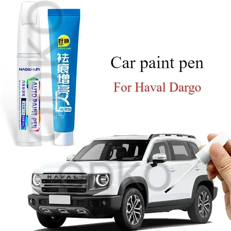 Lápiz de Pintura para Haval Dargo, Blanco, Negro, Gris, Accesorios Originales para Reparación de Pintura de Automóviles Big Dog
