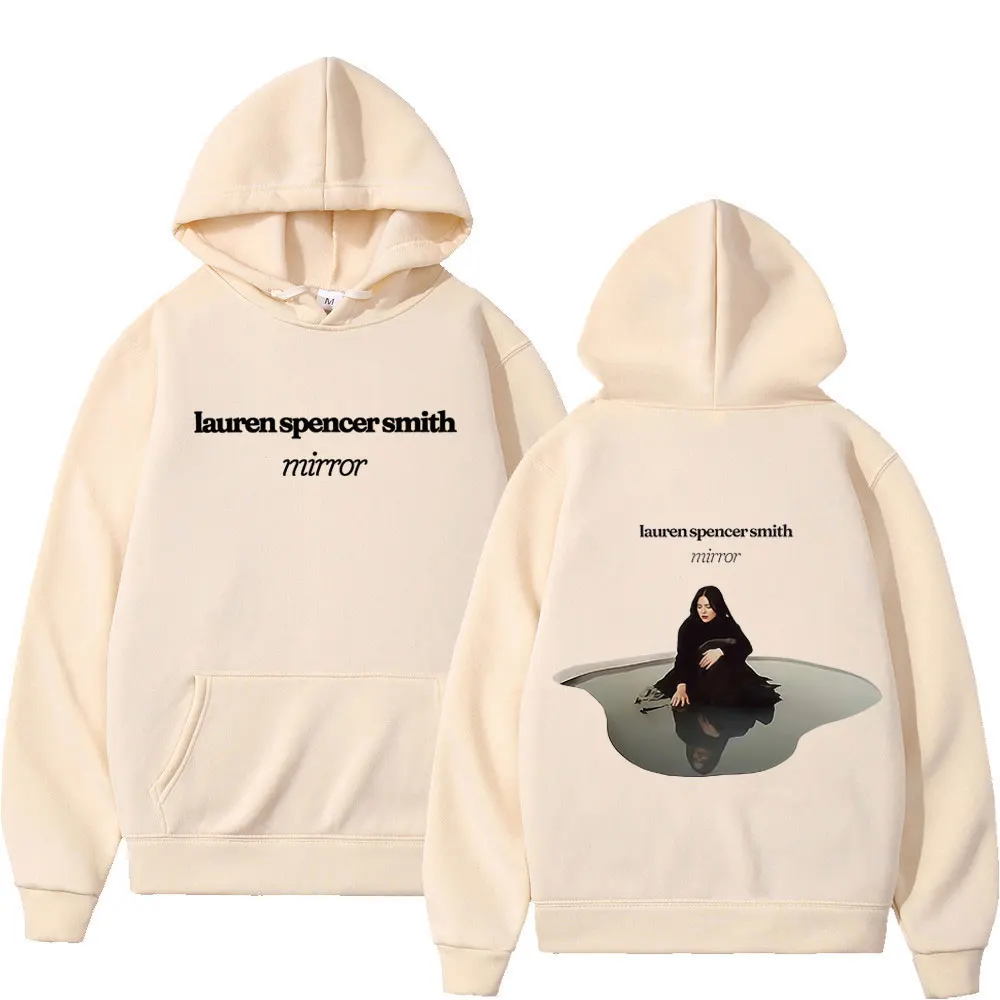 لورين سبنسر سميث ألبوم مرآة خمر الجرافيك هوديي الرجال النساء Harajuku رياضية الشتاء الصوف بلوزة كاجوال مروحة الهدايا