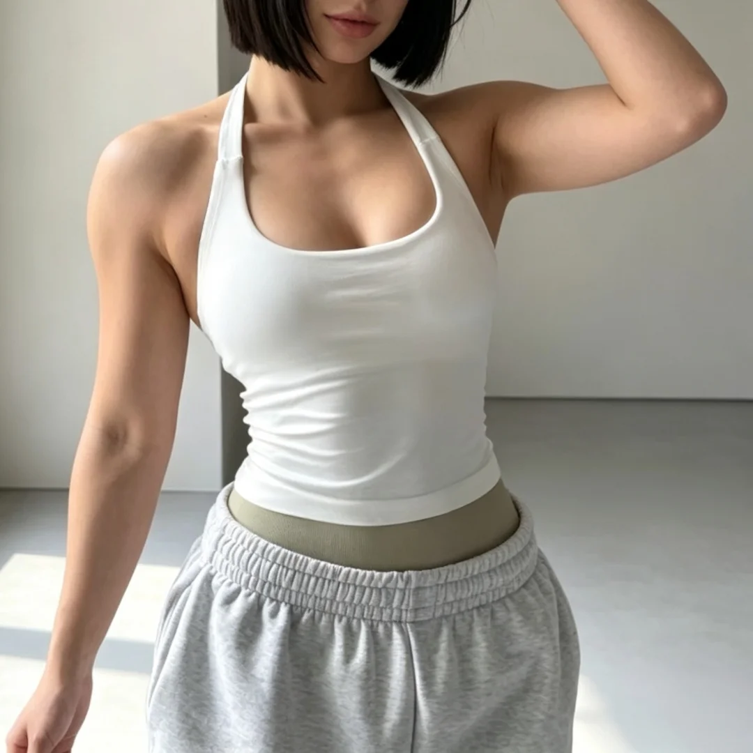 DFTLF Yoga Vest Shockproof Running Sports High-Strength Sports Underwear Fitness Pilates Suspender Beautiful Back Autumn