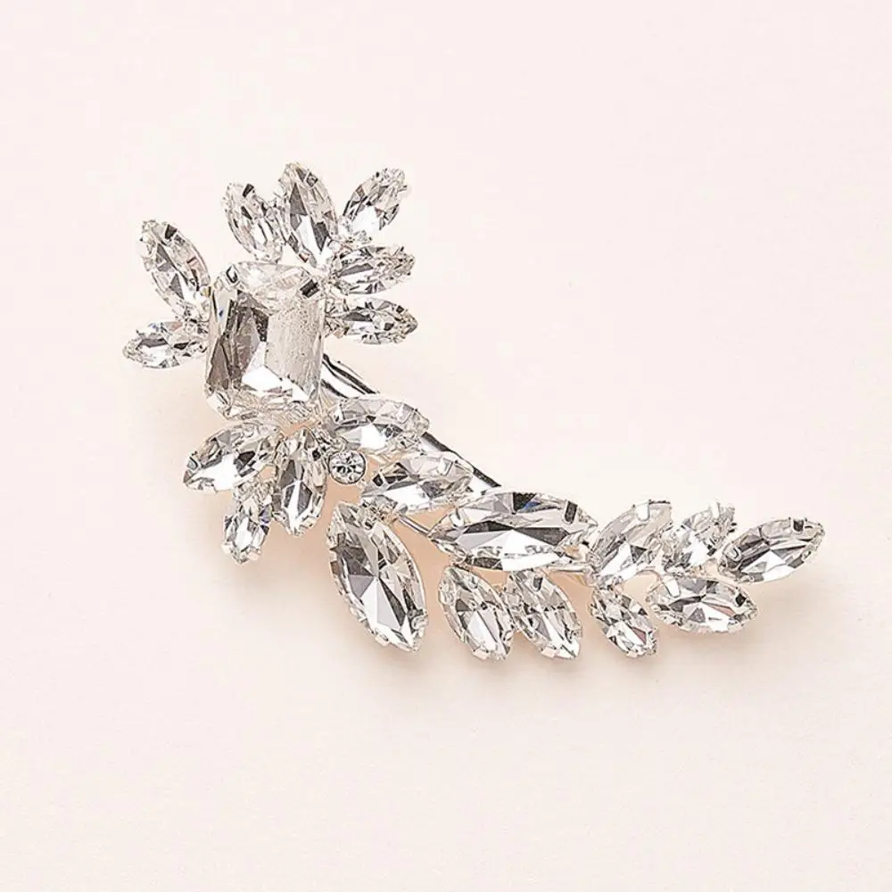 Graceful Zircon Branch Hair Comb Side Engagement Handmade Accessories Gorgeous Boho Headpiece Bridal Headdress Jewelry Wedding