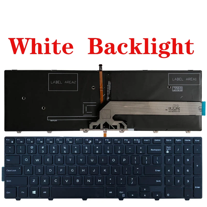 NEW US laptop Keyboard FOR DELL MP-13N73US-442 PK1313G1A09 NSK-LR0SC 1D NSK-LR0SC 01 PK1313G1A00 V147225AS1 English Keyboard