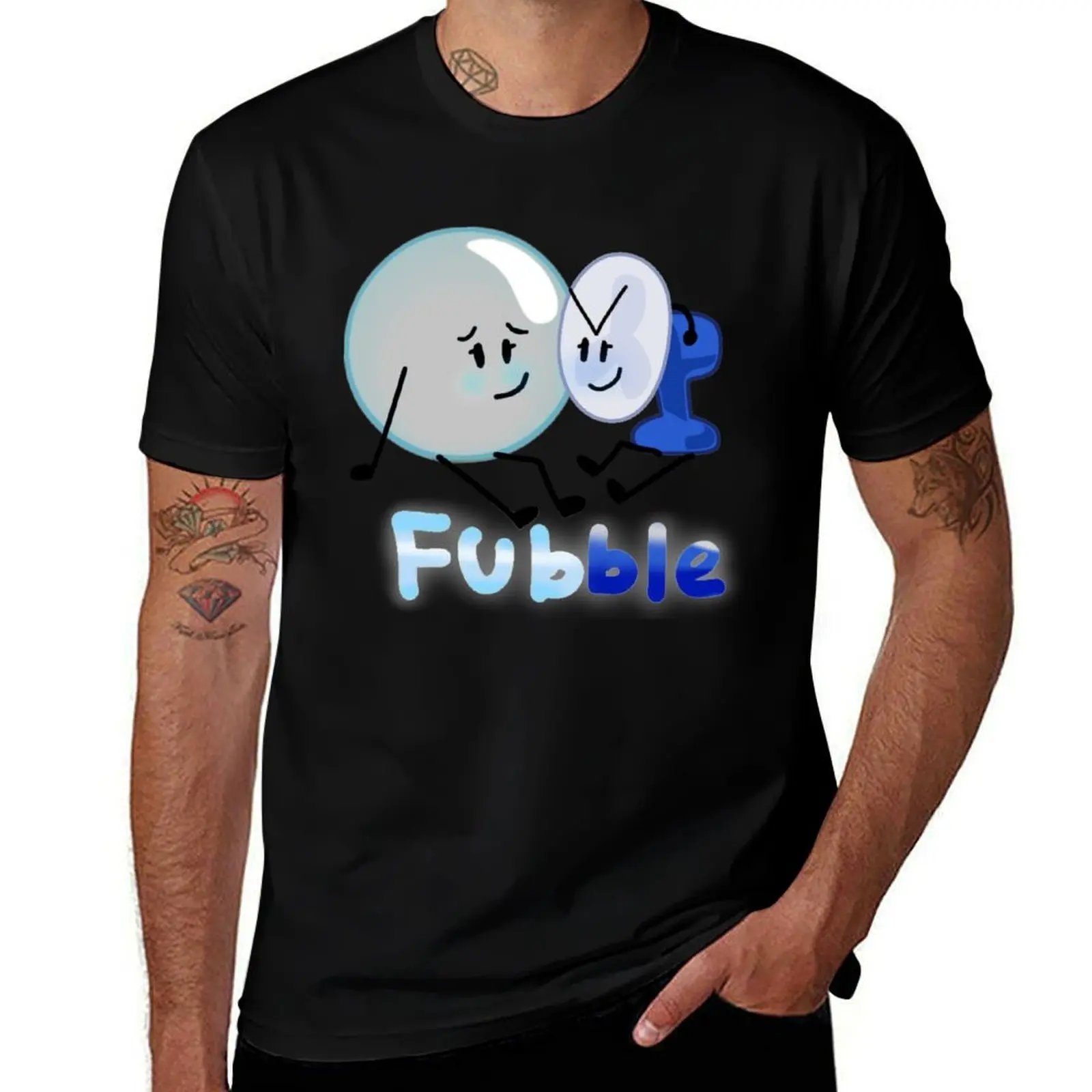 

BFB BFDI Fanny and Bubble T-Shirt graphic t shirts for man t shirt man plain man t shirt heavy cotton T-shirt