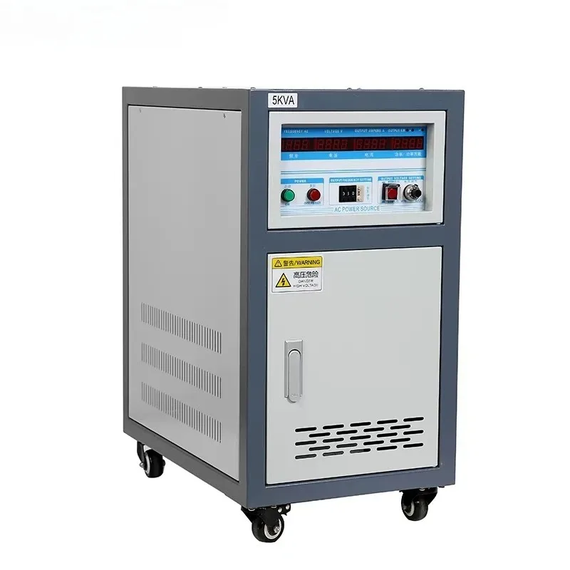 

30KVA Three Phase Power Supply 50/60HZ 400HZ Variable Voltage 115V AC for Electronics Testing And Development