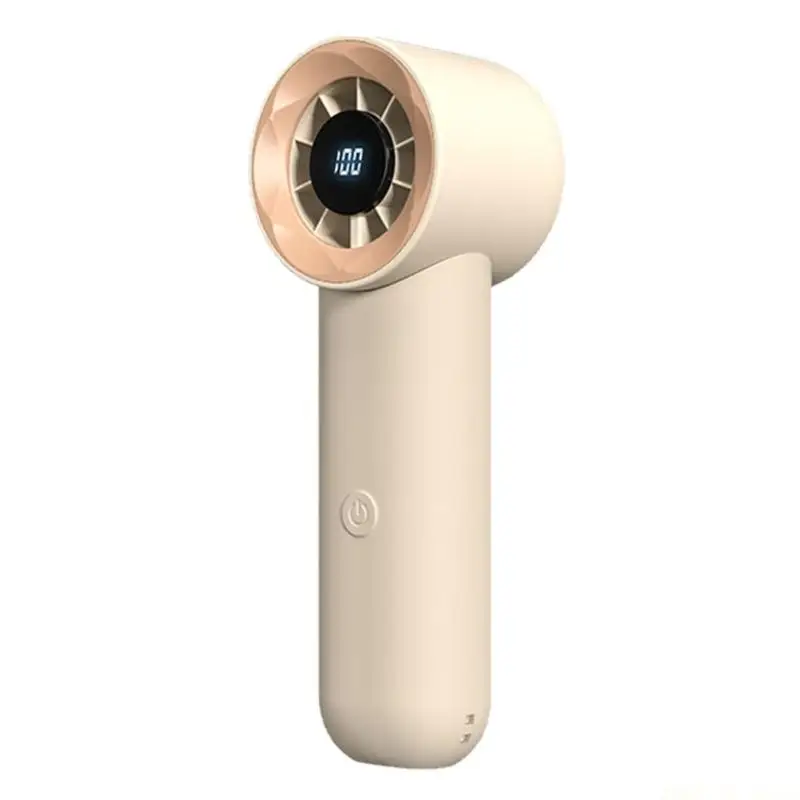 M5TD Quiet Cooling Handheld Fan Retractable Design Cooling Fan Portable Cordless Person Fan For Indoor Outdoor Use