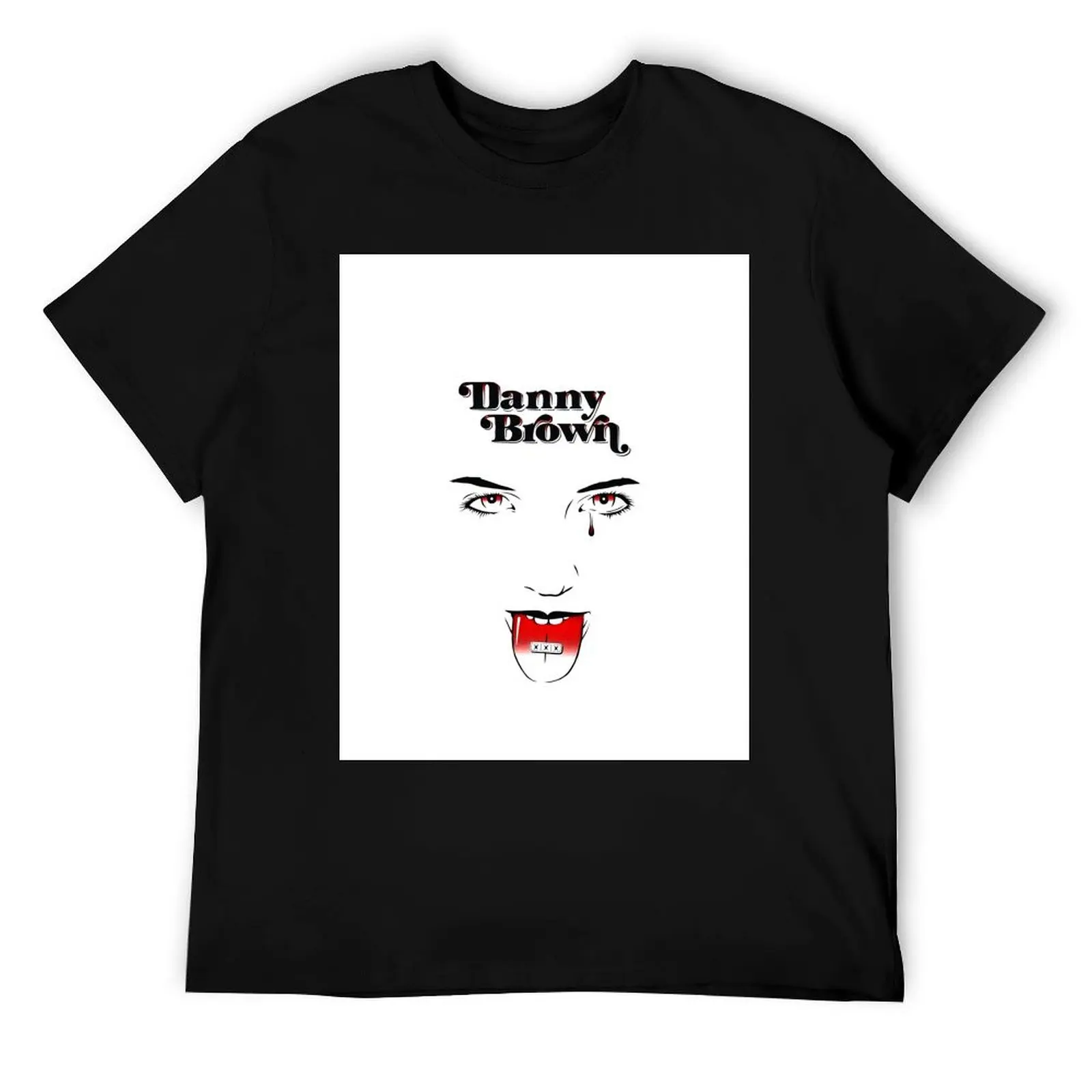 

Футболка DANNY BROWN, мужская дизайнерская мужская футболка, мужская футболка с рисунком, футболка из 100% хлопка
