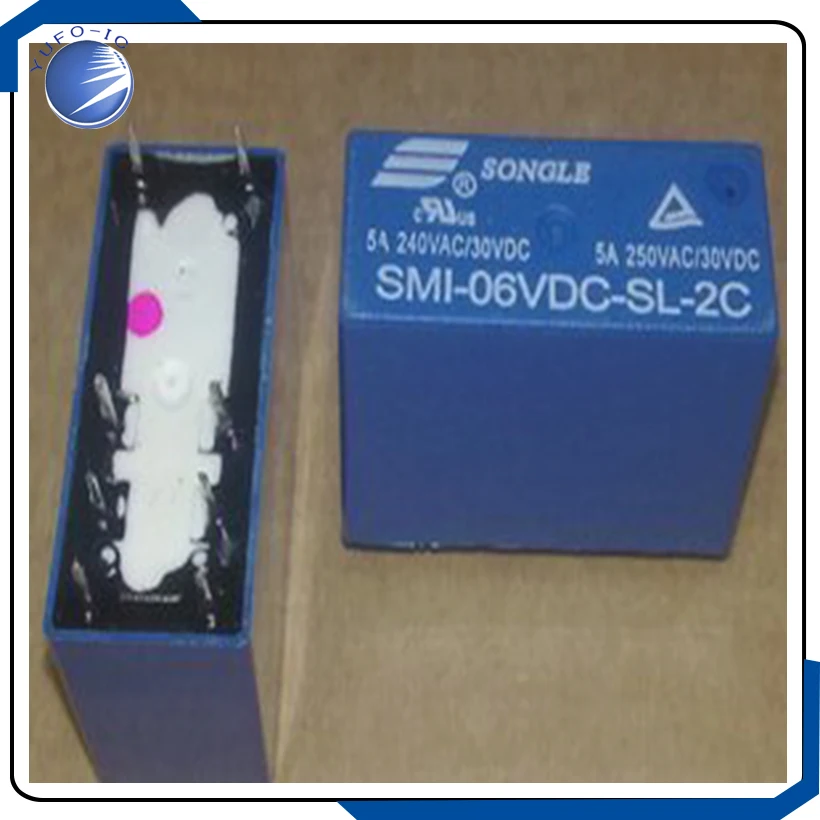 2PCS /LOT  SMI-6VDC-SL-2C  pine relay relay Electronics