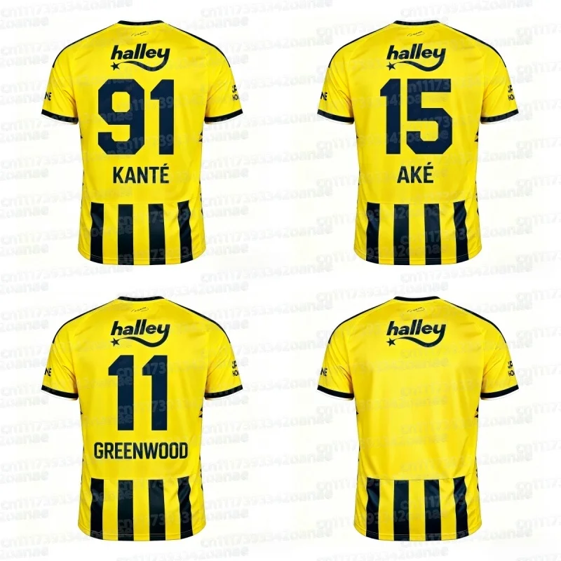 2026_27 Saison Fenerbahce Spieler 3D-Druck Unisex Fußballtrikot Herren Sommer Sport Schnelltrocknendes Trikot Familien-Set – Detail 5