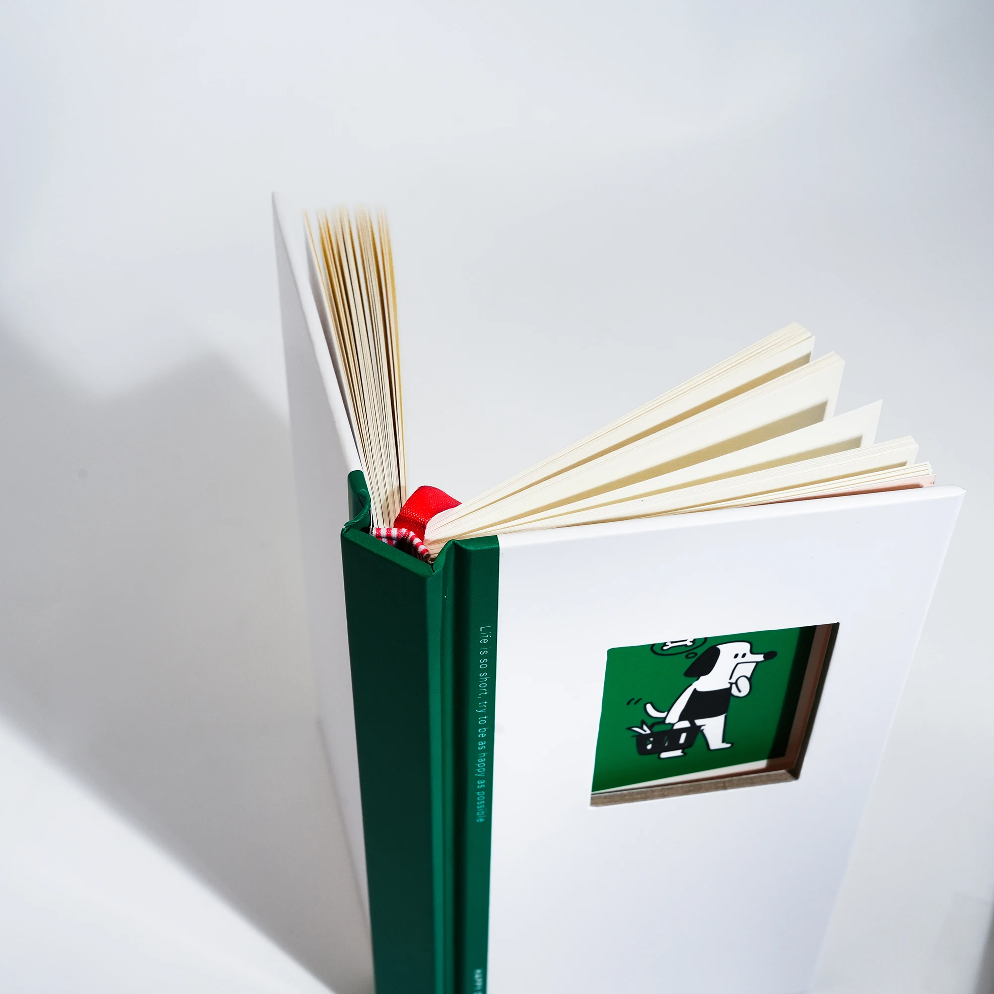 دفتر ملاحظات ورقي مخصص بحجم A5 B5 غلاف فني لمكتب جائزة الطلاب طباعة تذكارية لصور الرسوم المتحركة الخاصة بك حسب الطلب