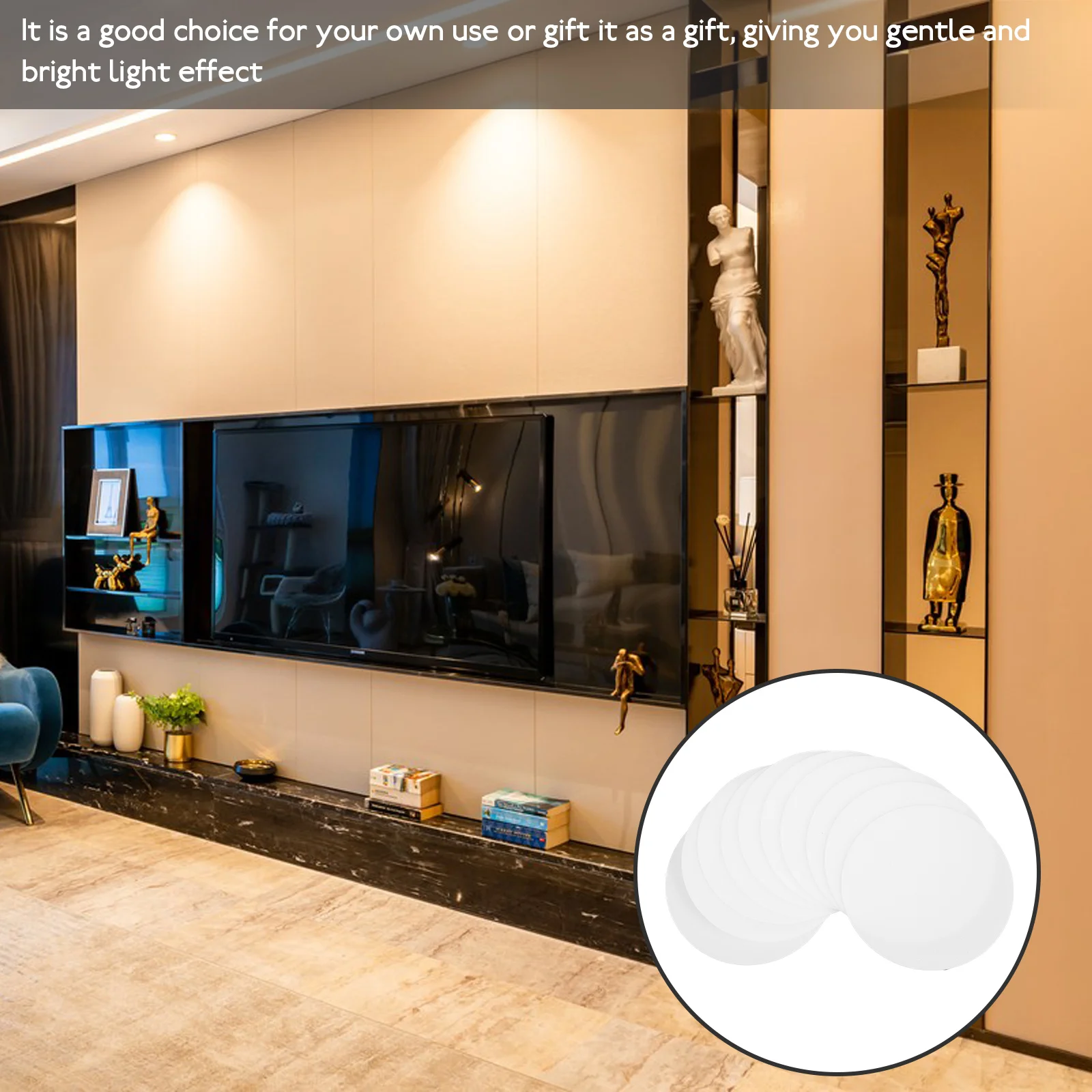 

10 Pcs Plastic Lampshade Protection Cover Dome Light Ceiling Round Shades for Lights Fixture Drum Small Nightstand Fan Plate