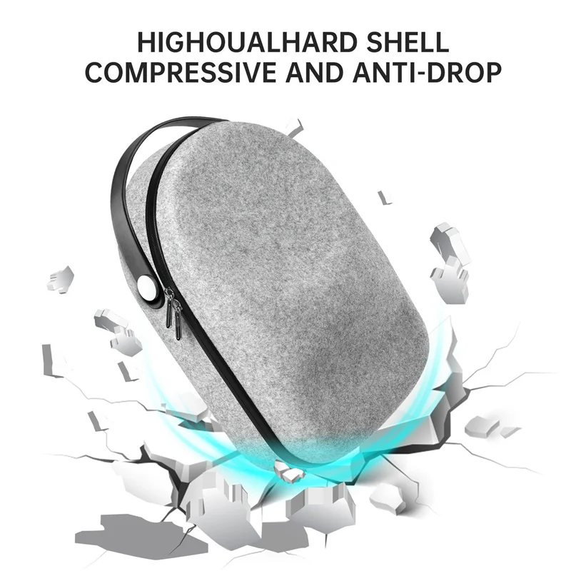 

M13KVR Carrying Case For Oculus Quest 3 Portable Storage Bag Handlebar Suitcase Travel Box VR Parts Accessories Grey