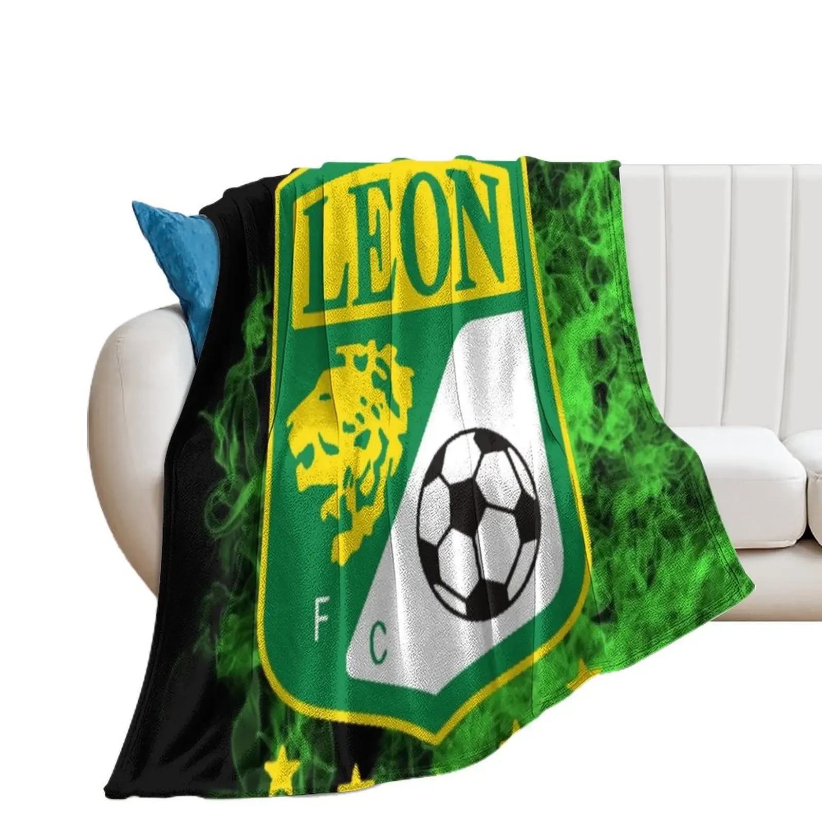 leon logo Throw Blanket Thin Bed covers Luxury Designer warm for winter Blankets