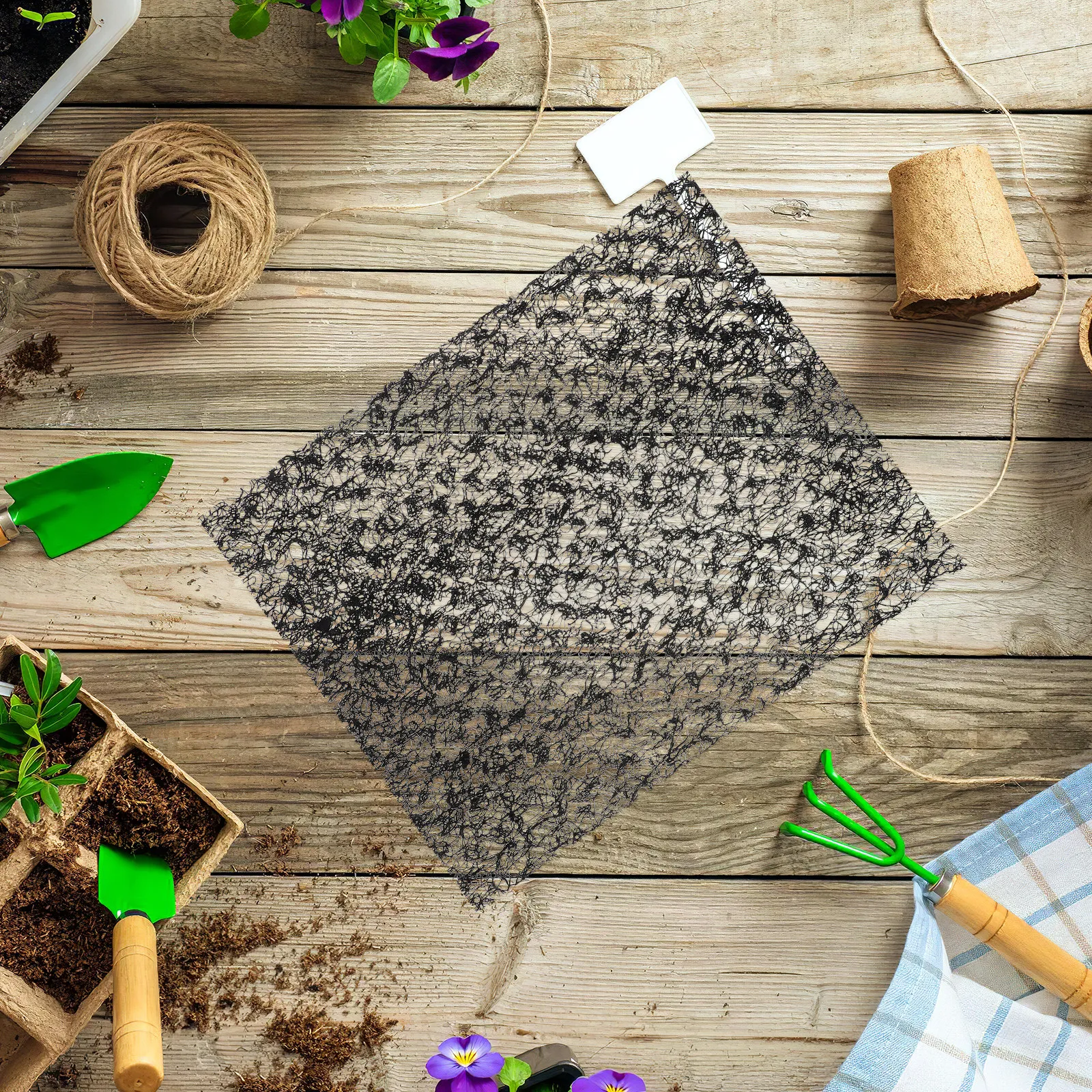 1 Roll Blanket Waterproof Design for Soil Stabilization Landscape Retaining Wall Drainage System