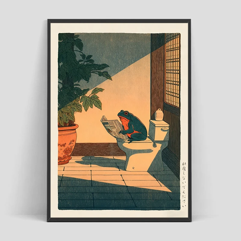 

Vintage Hasui Kawase Style Minimalist Nature Landscape Japanese Retro Fine Art Poster Canvas Painting Wall Pictures Home Decor