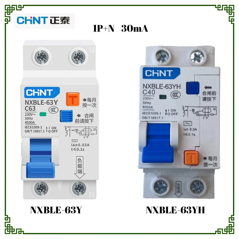 Chint 1P+N Leakage …