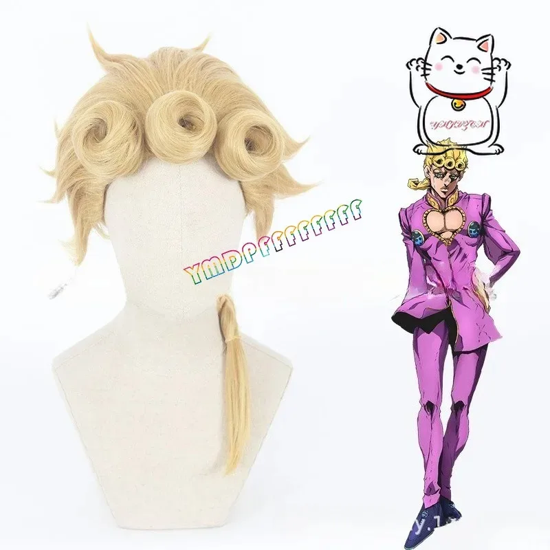 الجدة أنيمي جيورنو جوبانا شعر مستعار تأثيري هالوين كرنفال ليلة الساخن بيع