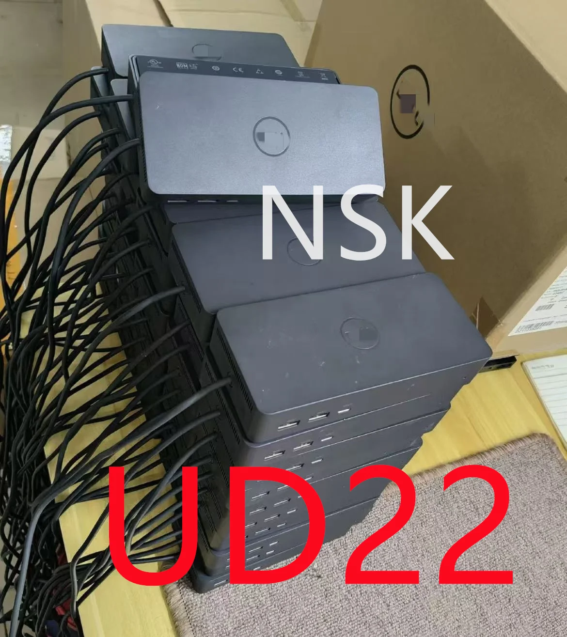 

UD22 Набор док-станции для DELL USB-C с оригинальным блоком питания 130 Вт для Dell