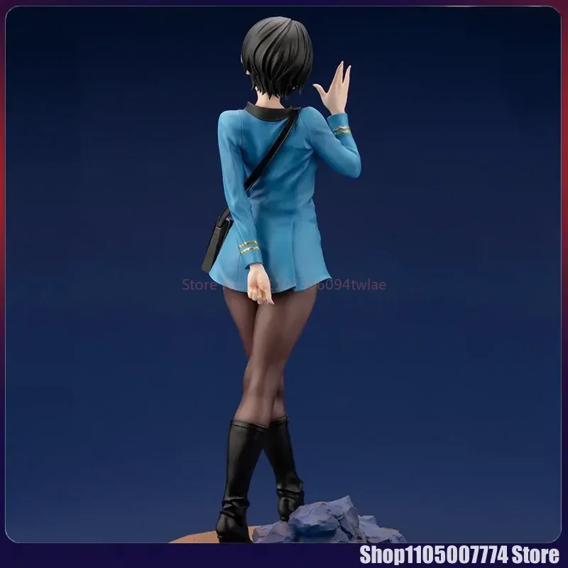 Figuras de acción originales de la película Kotobukiya Bishoujo Spock Star Trek, modelo de Pvc de 20cm, muñeca coleccionable, decoración de escritorio, regalo para adultos