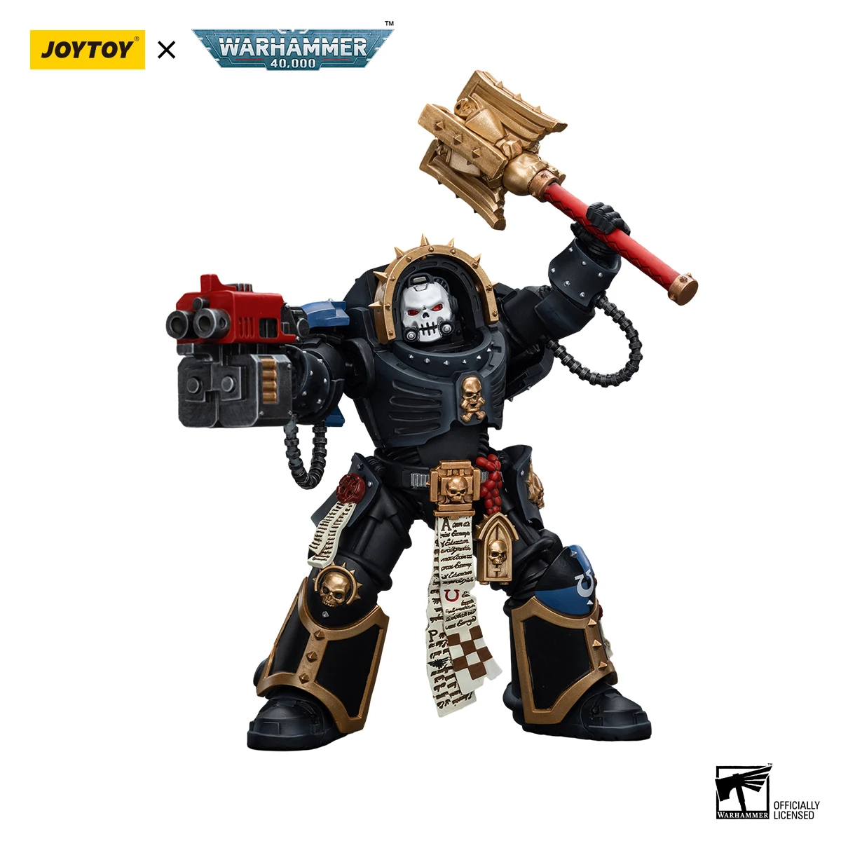 

Доставка в течение 24 часов】JOYTOY Warhammer 40K Ultramarines Chaplain в доспехах Терминатора