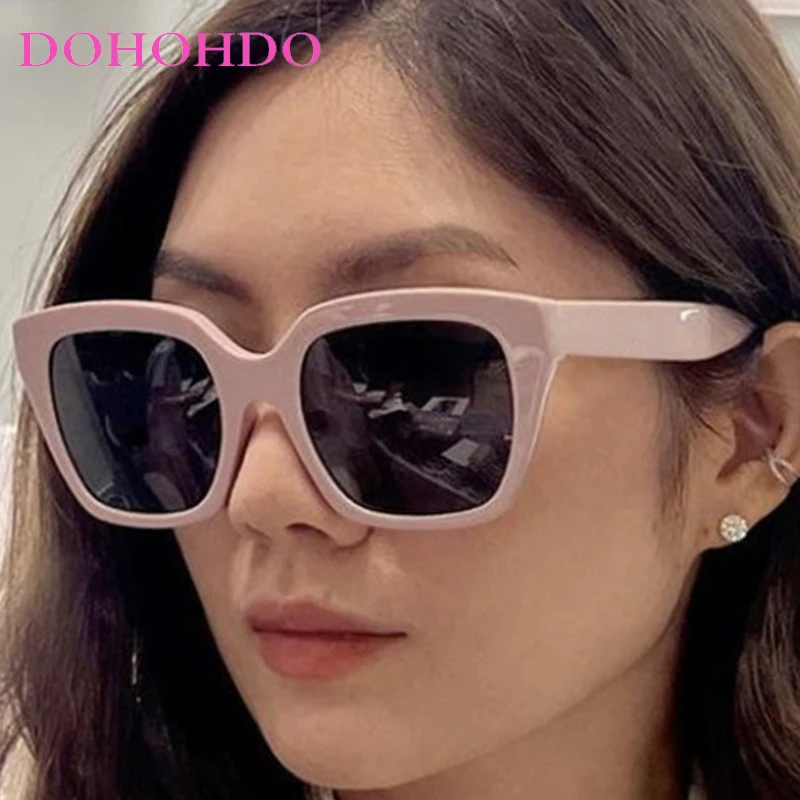

Luxury Big Frame Square Sunglasses Retro Men Women Shades Outdoor Sun Glasses Brand Design Travel Sunglasses UV400 Lentes De Sol