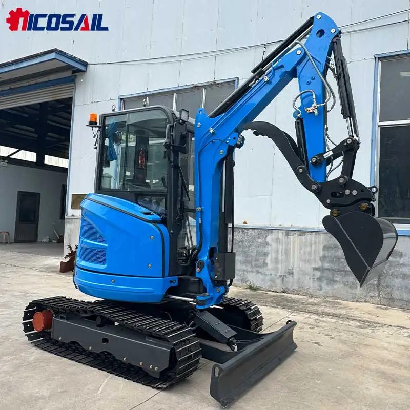 حفارة صغيرة مدمجة لعمليات بناء البستان المزرعة وتربية الحيوانات - مثالية للمساحات الضيقة #3